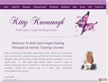 Tablet Screenshot of kittykavanagh.com